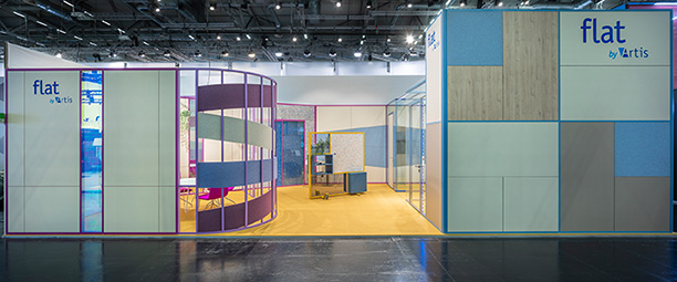 Foto stand FLATbyArtis ORGATEC 2024 – Official